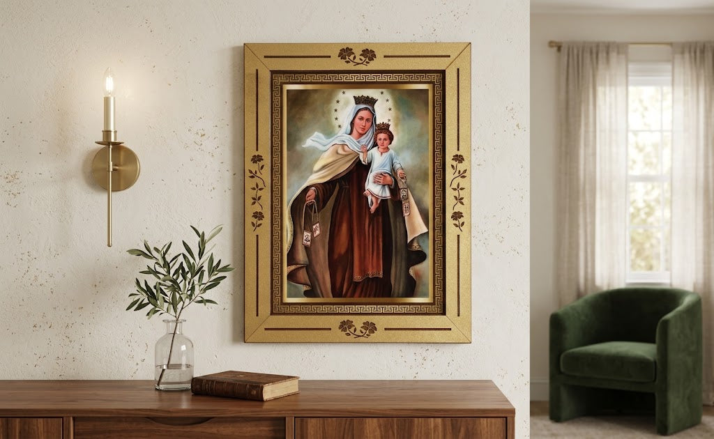 Cuadro Personalizado con Resina – Arte Sacro y Devocional