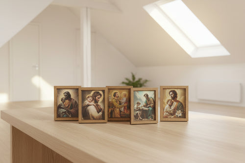 Cuadro Personalizado con Resina – Arte Sacro y Devocional